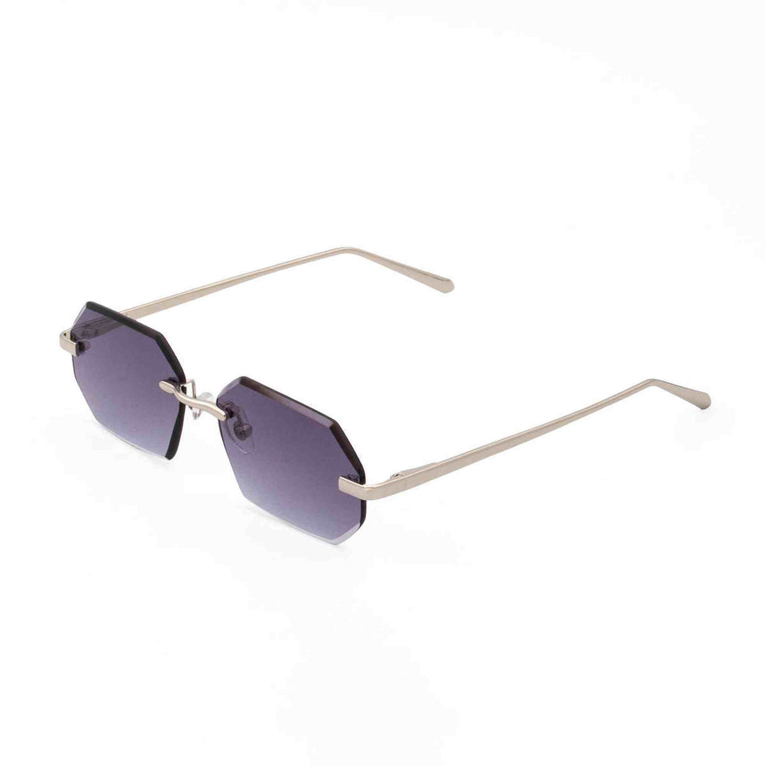 Diamond Cut - Grey Silver Frame