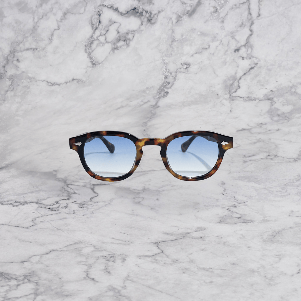 Blue Retro Elegance