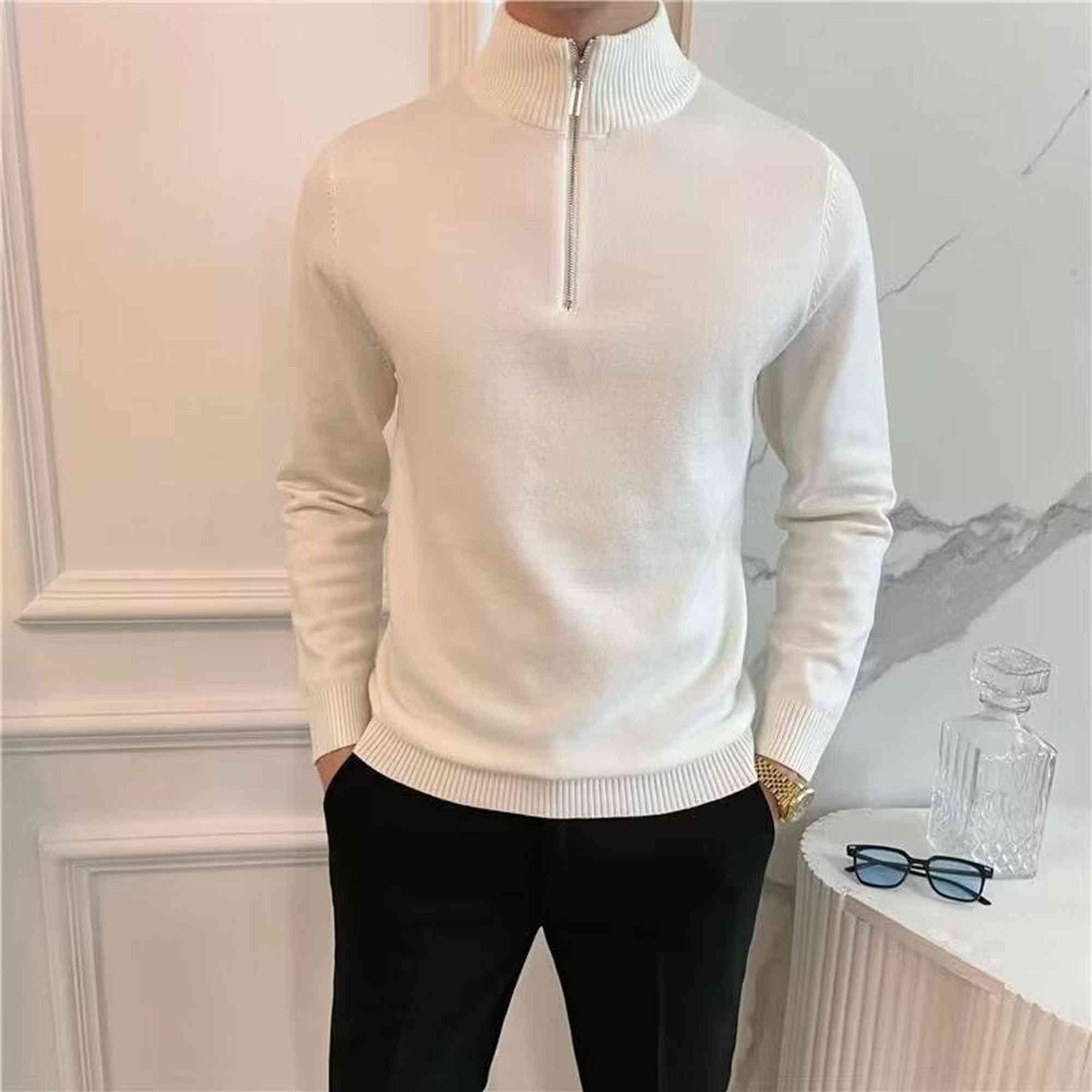 Belmont Half Zip Sweater