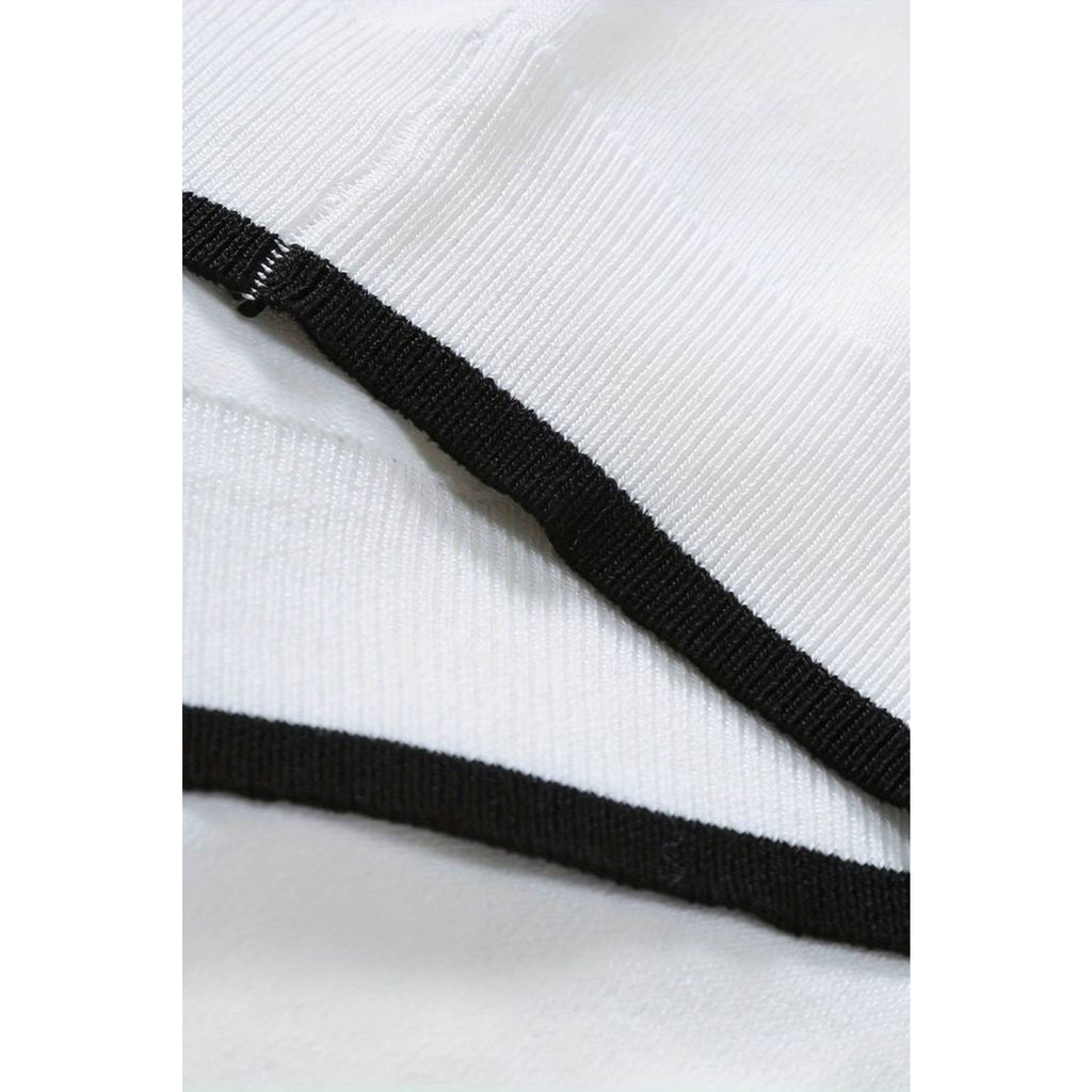 The Knitted Zip Polo