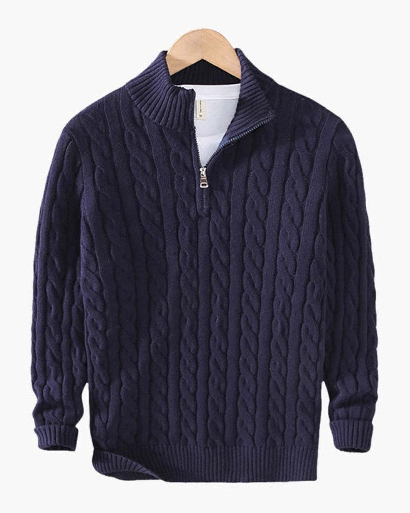 Windsor Cable Knit Half Zip