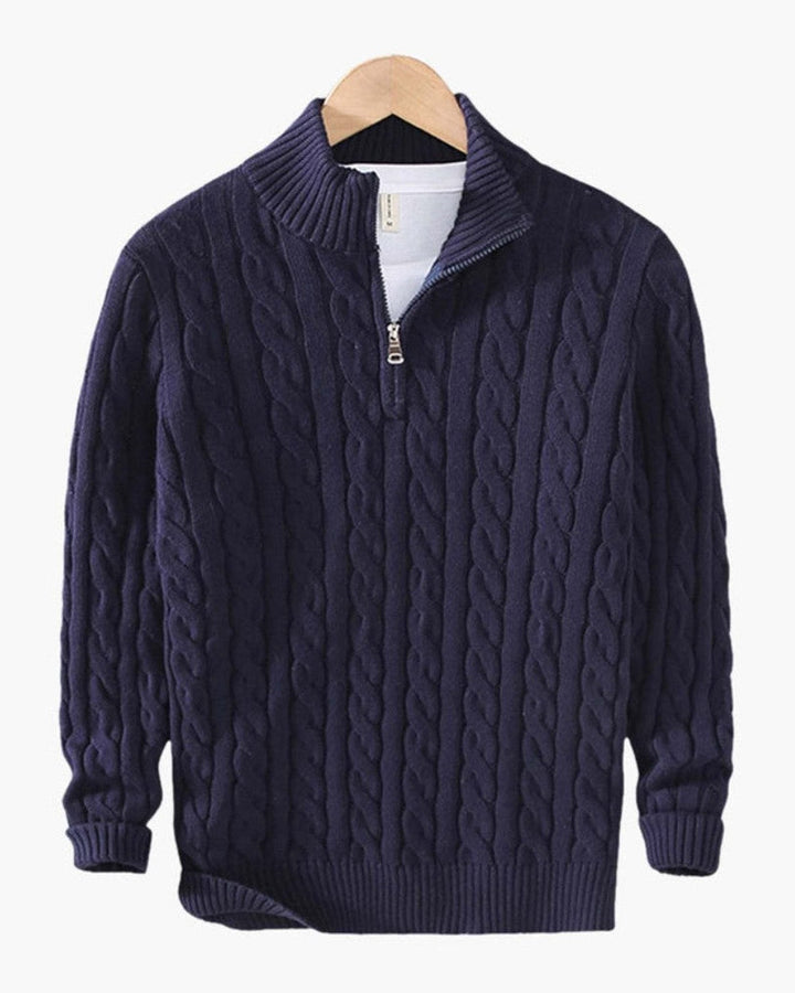 Windsor Cable Knit Half Zip