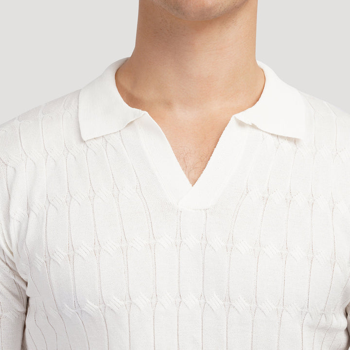 De Langley Textured Polo 