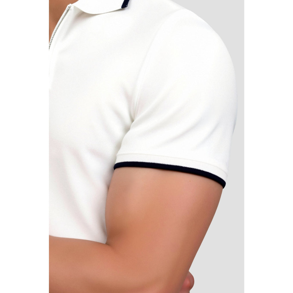 The Knitted Zip Polo