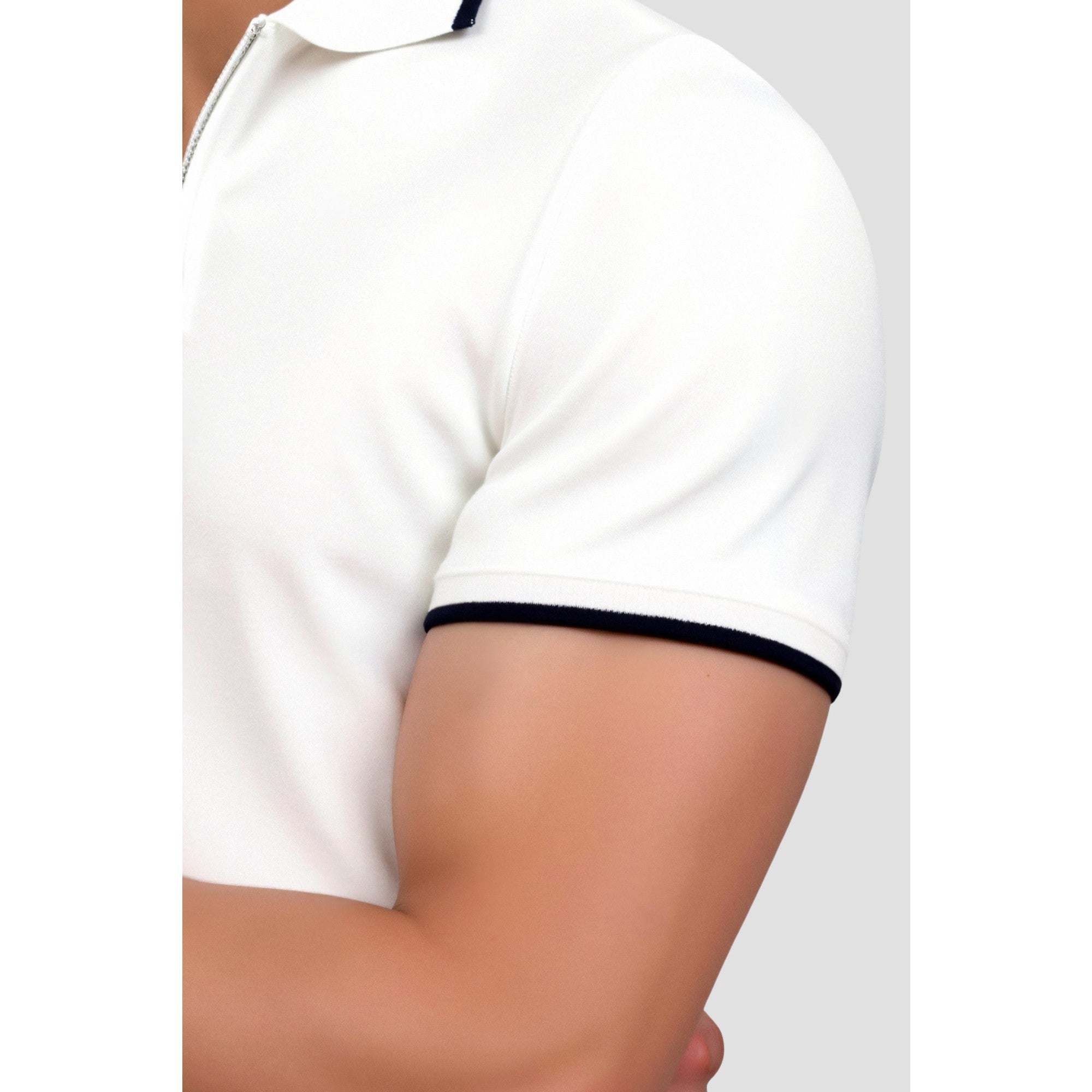 The Knitted Zip Polo