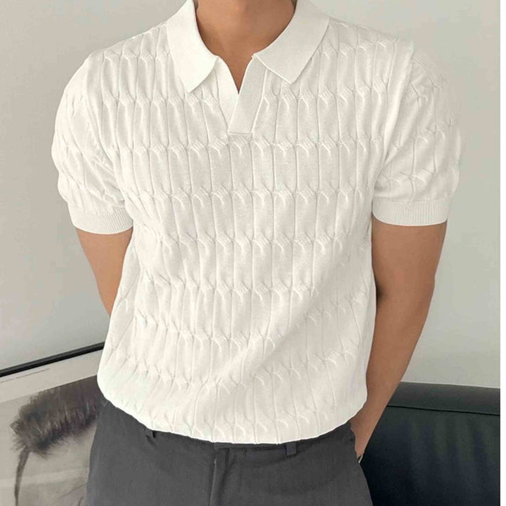 De Langley Textured Polo 