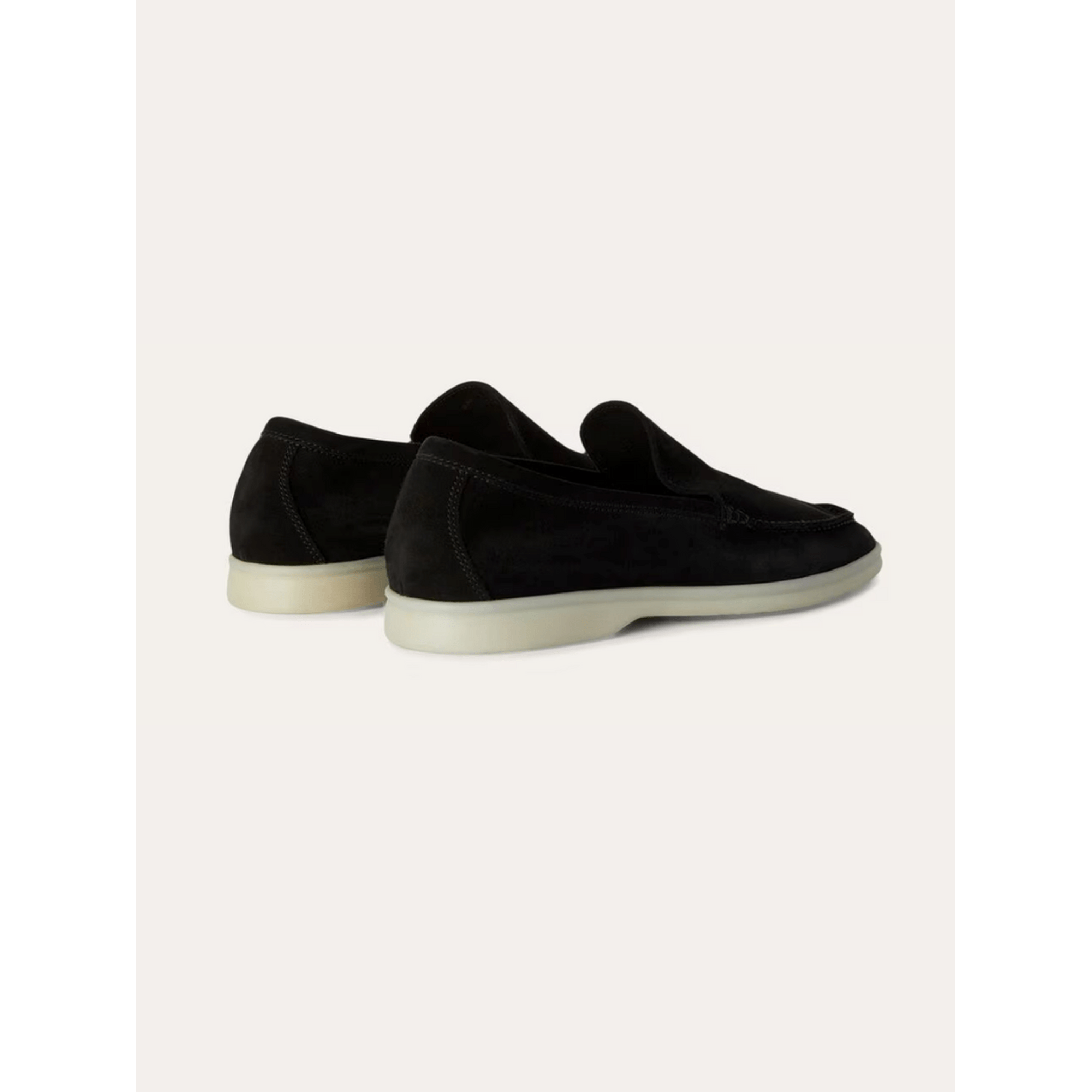 Black Riviera Suede Loafers