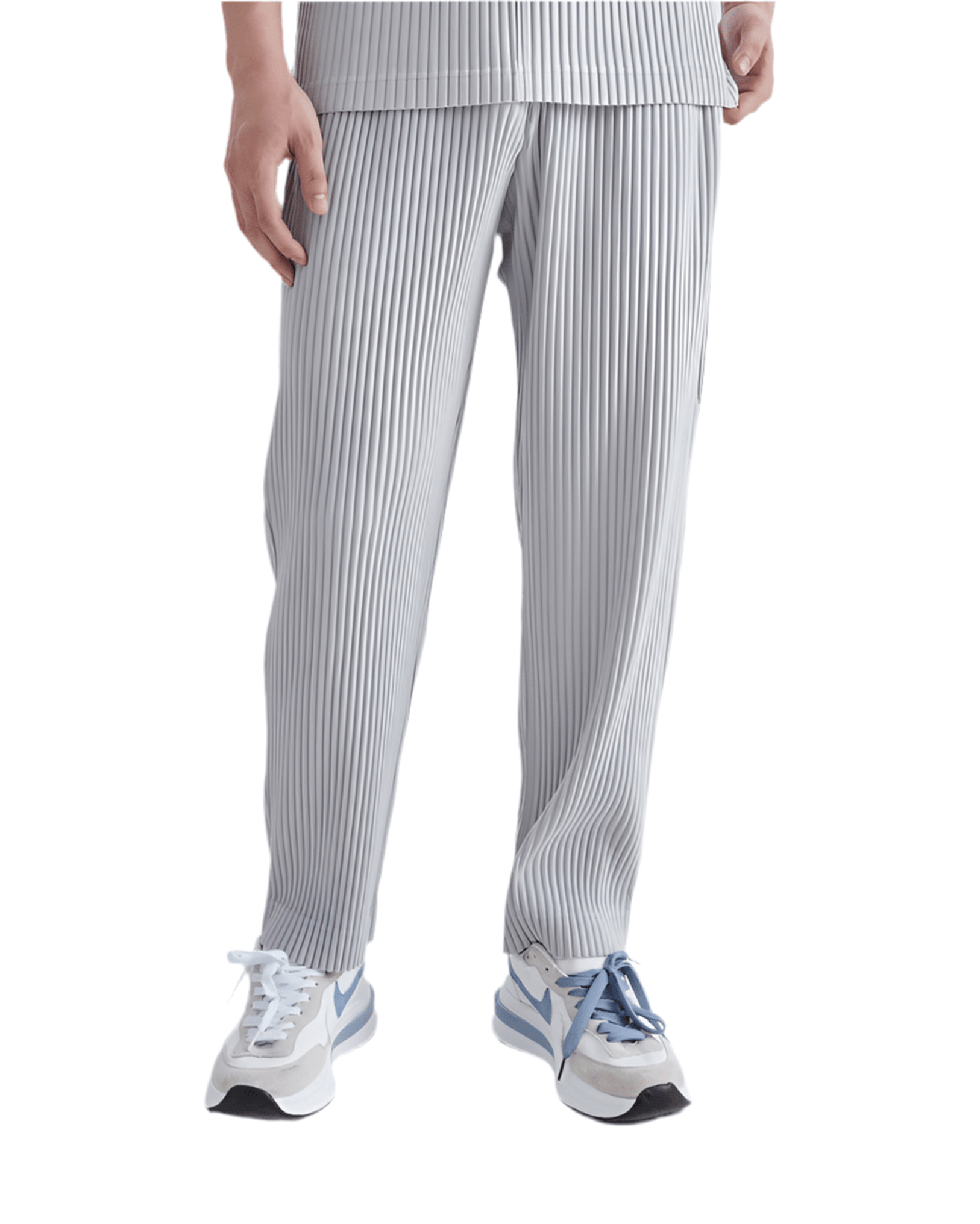 Ribbed Cotton Pantalon