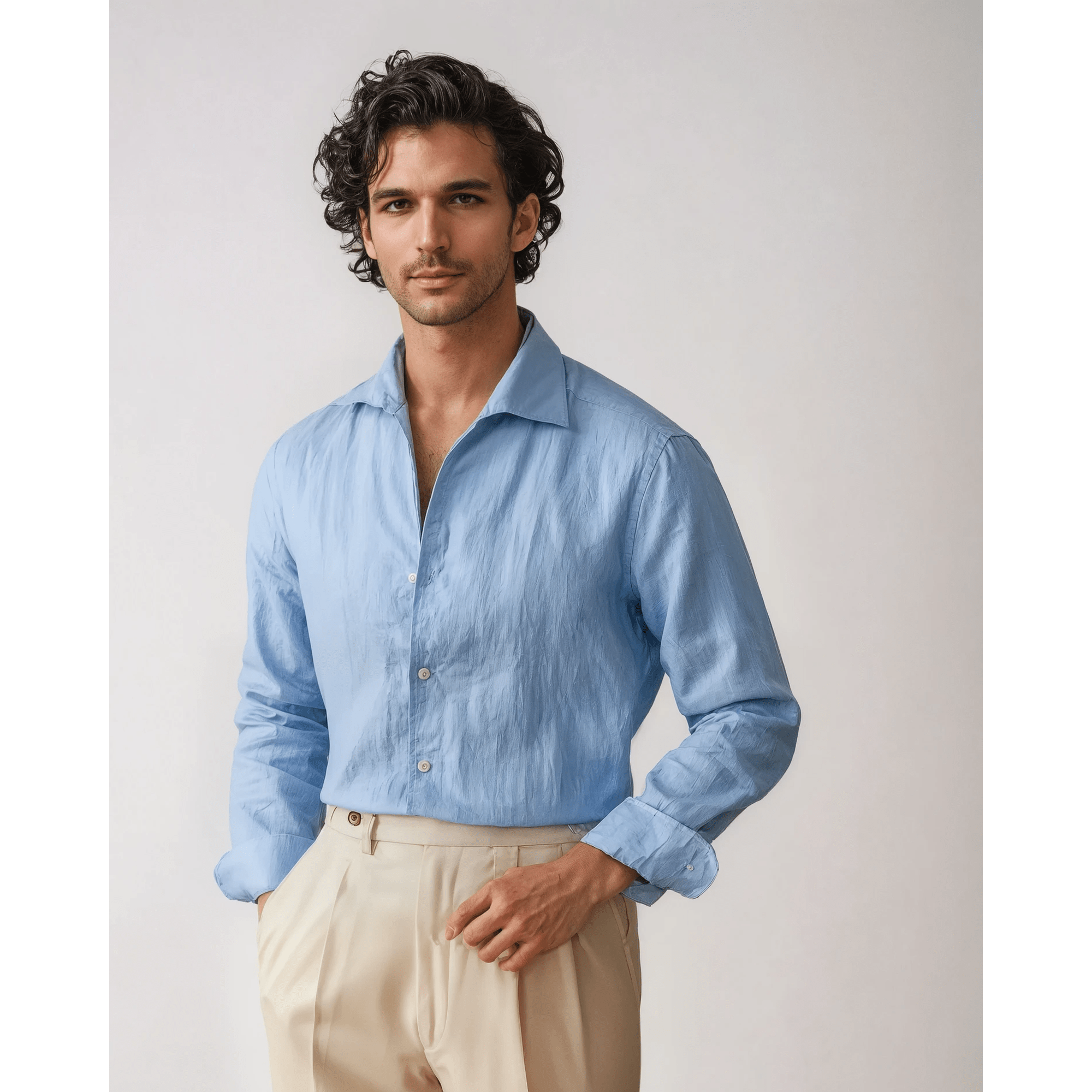 Santorini Button-Up Shirt