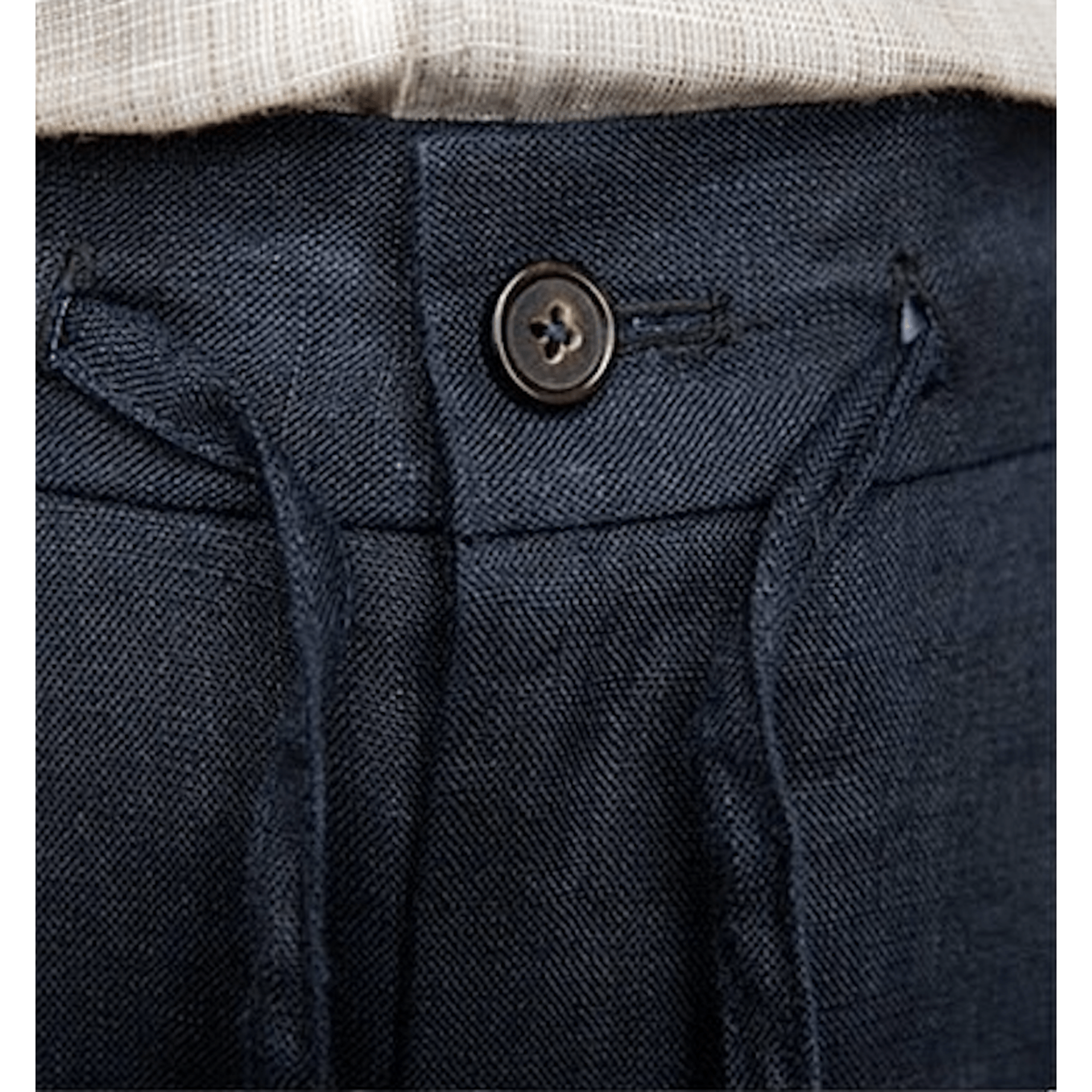 Caprihose aus Leinen