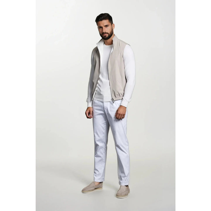 Dualé Tweezijdig Bodywarmer - Beige