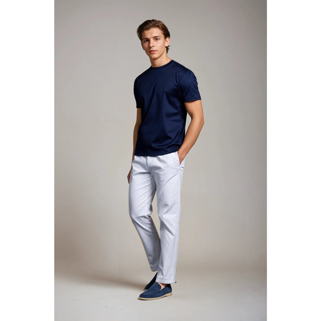 The Velvet T-Shirt Navy Blue