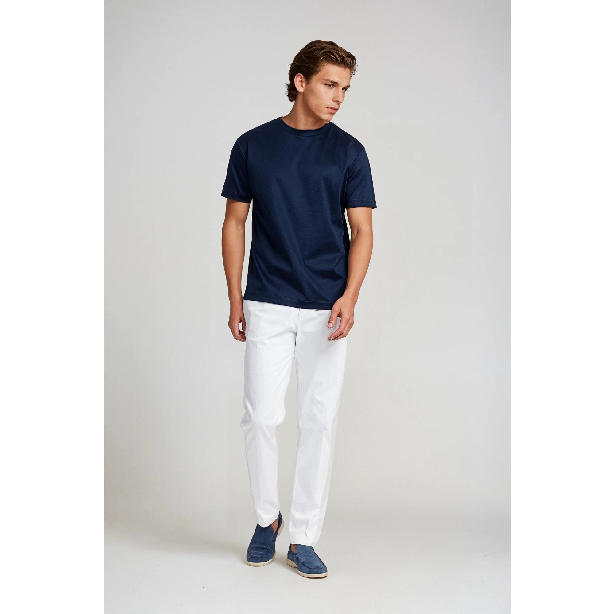 The Velvet T-Shirt Navy Blue