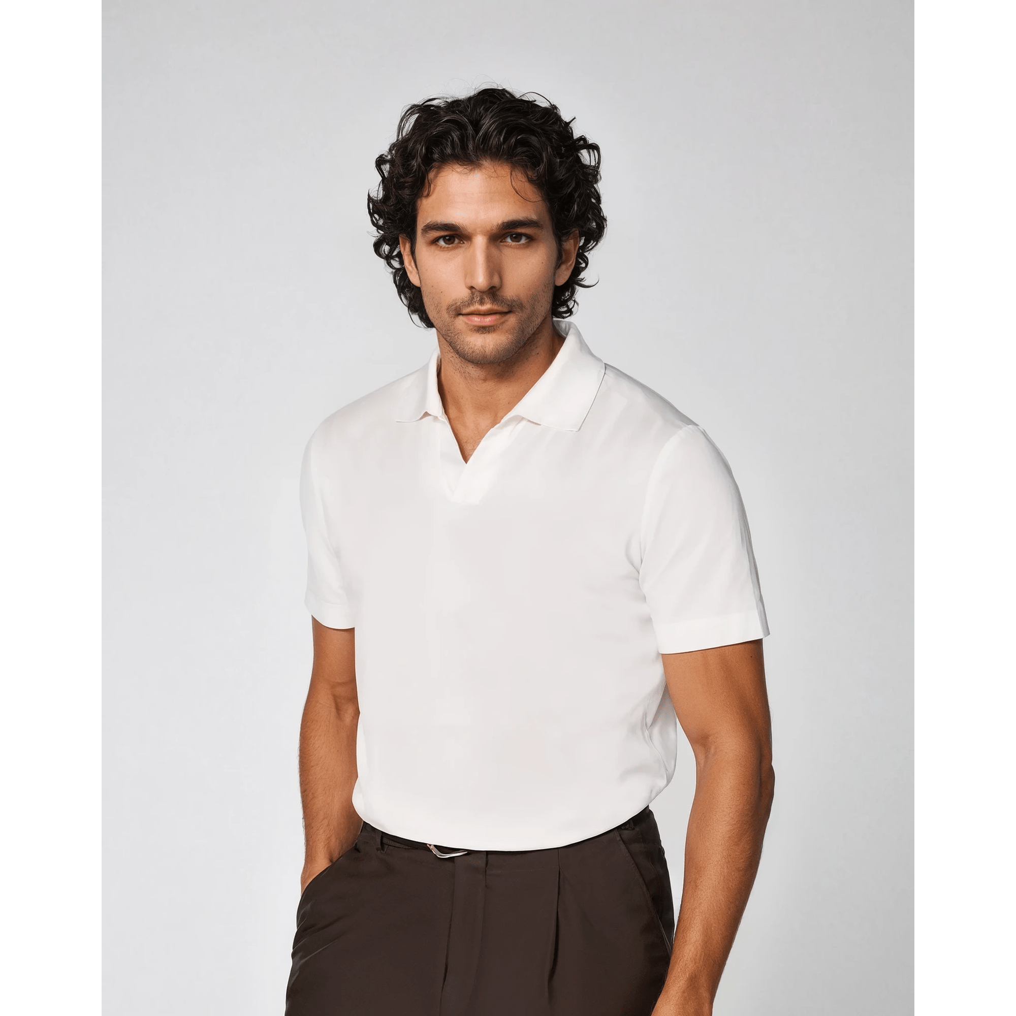 Sorrento V-Neck Polo Shirt
