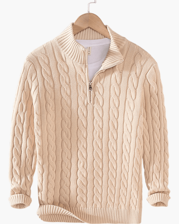 Windsor Cable Knit Half Zip