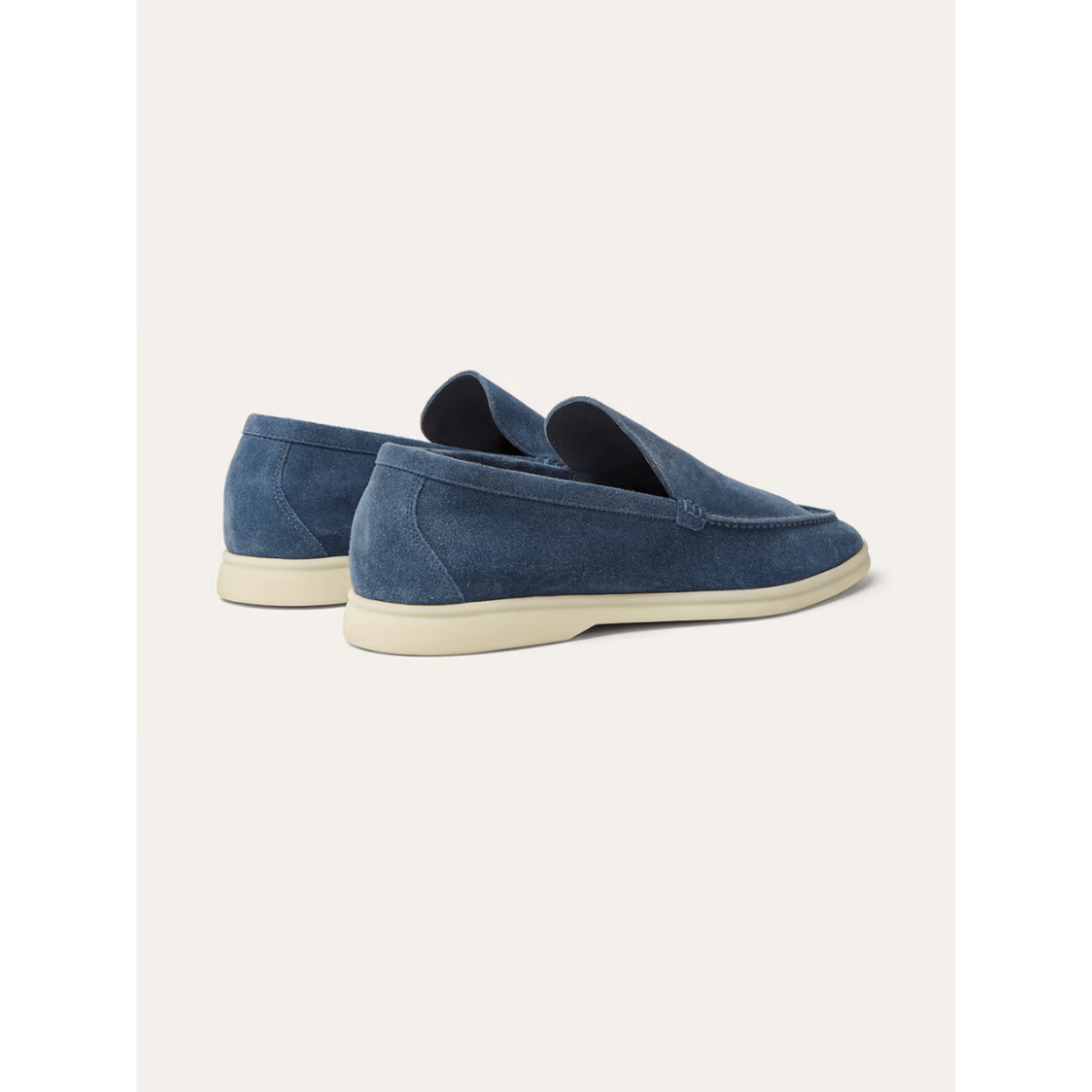 Intense Blue Riviera Suede Loafers