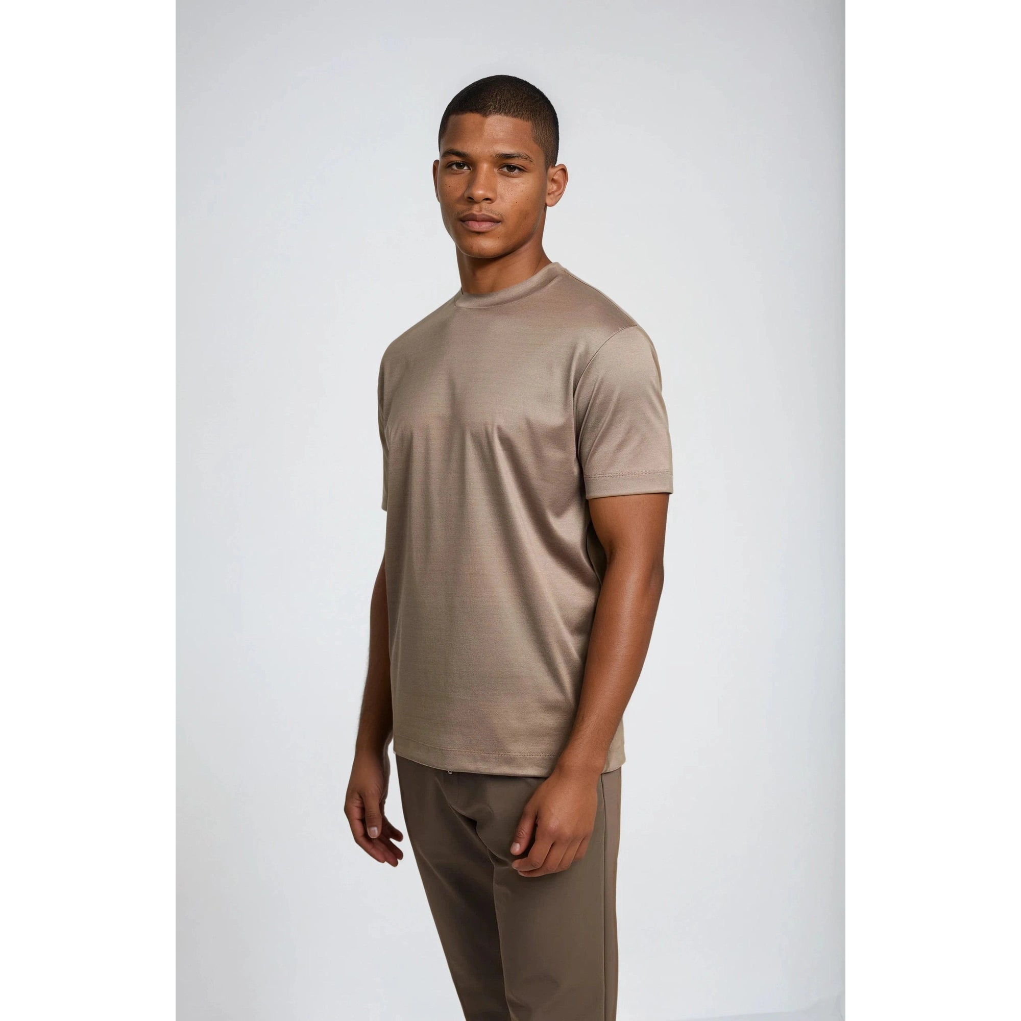 The Velvet T-Shirt Taupe