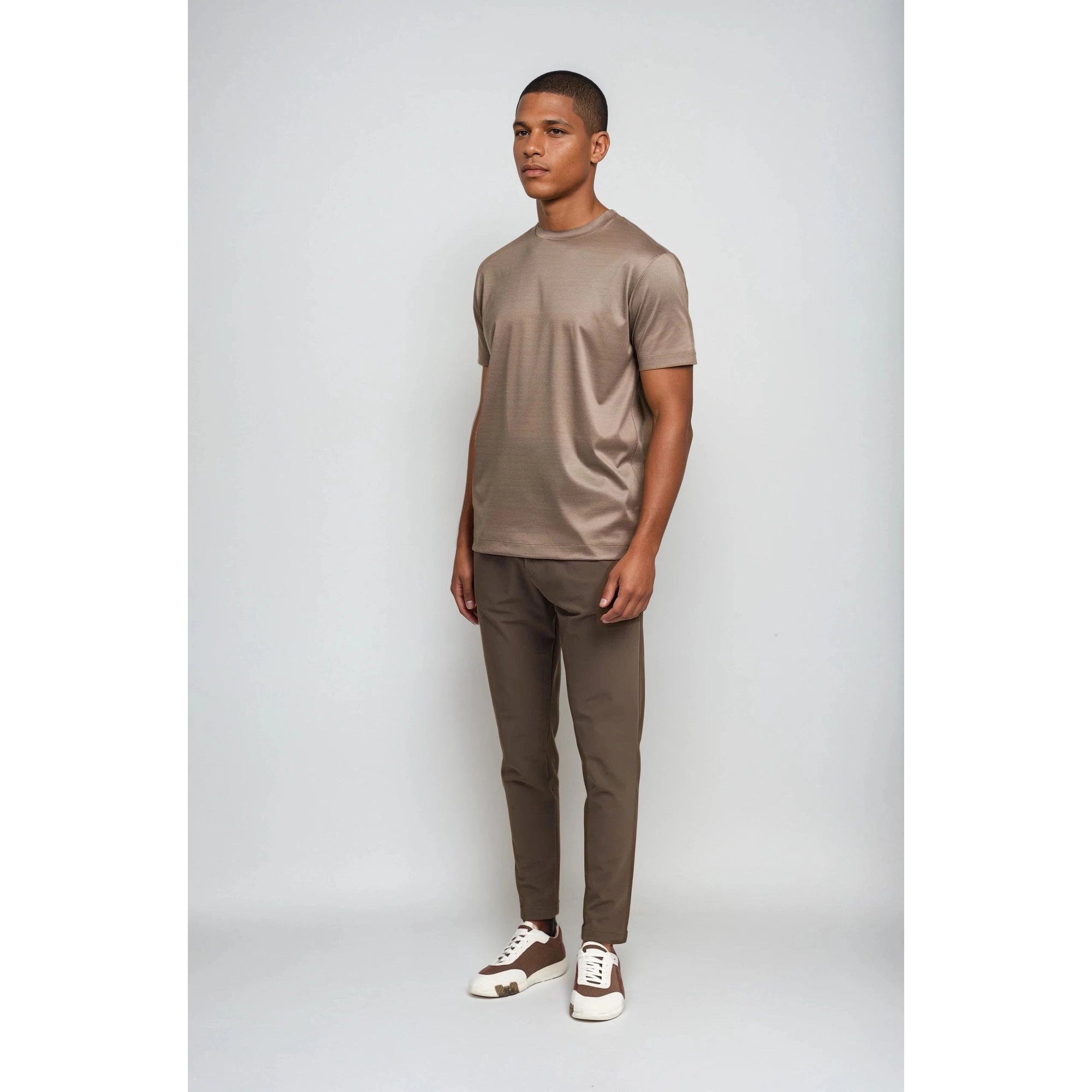 The Velvet T-Shirt Taupe