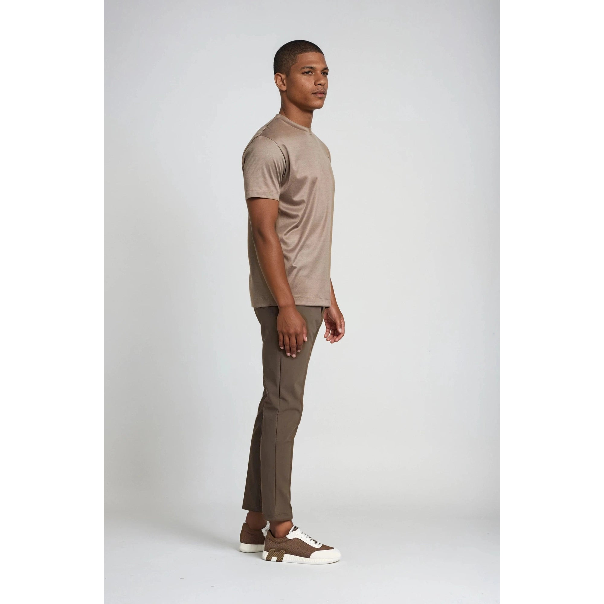 The Velvet T-Shirt Taupe