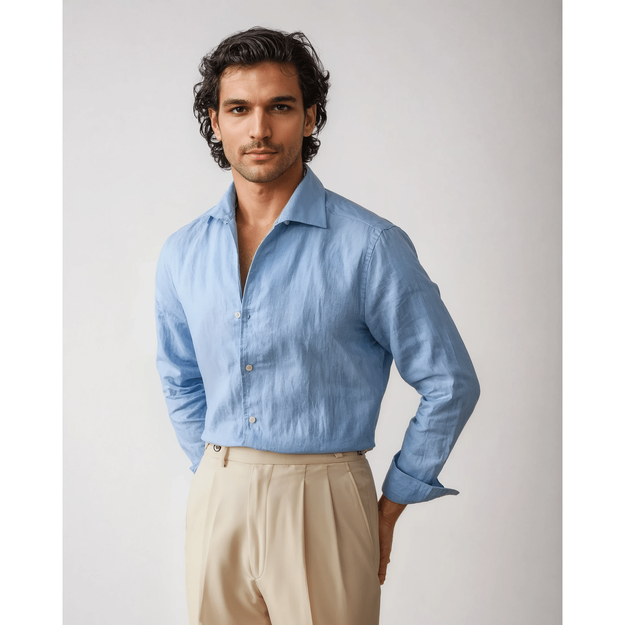 Santorini Button-Up Shirt