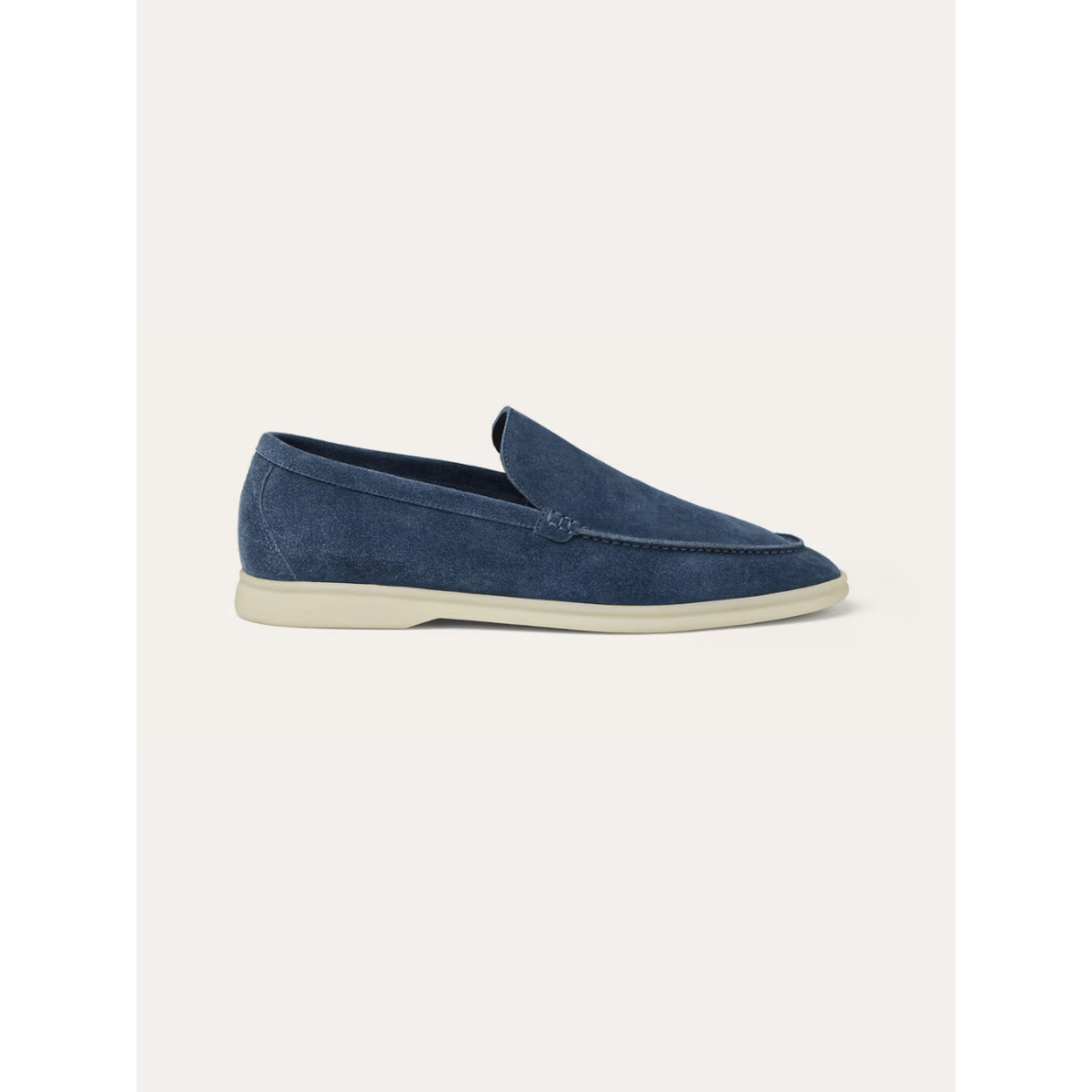 Intense Blue Riviera Suede Loafers
