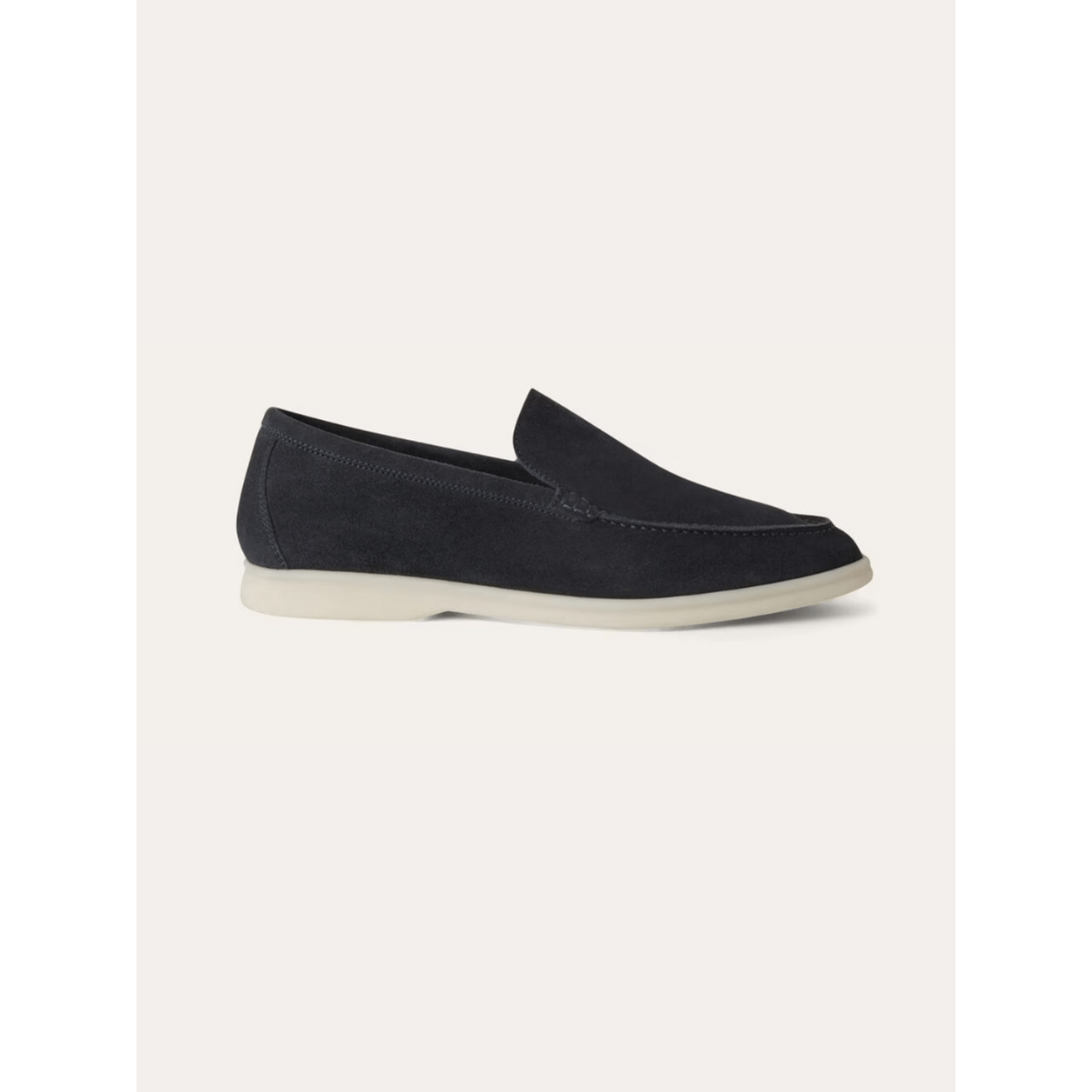 Marine Blue Riviera Suede Loafers