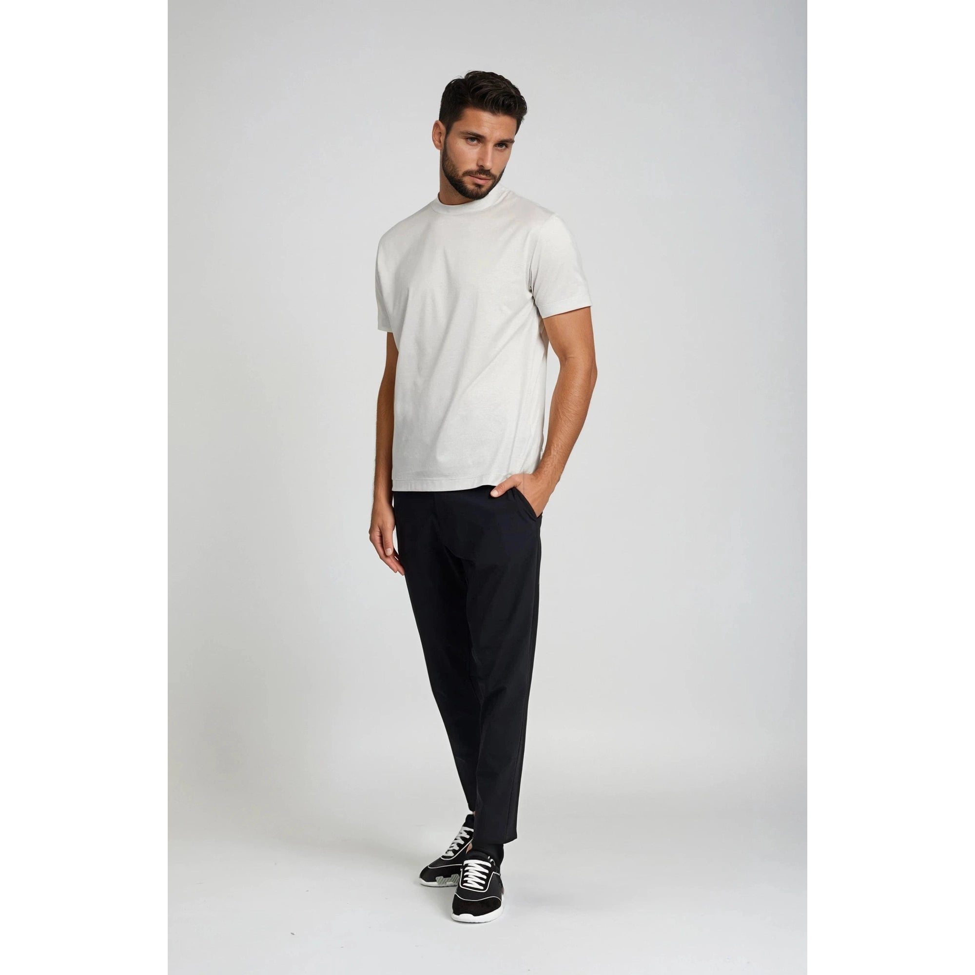 The Velvet T-Shirt Light Gray