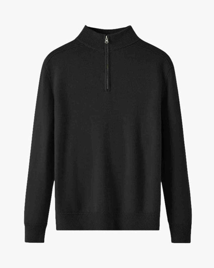 Le pull demi-zip Royal Merino
