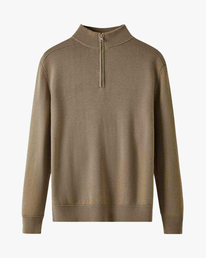 Le pull demi-zip Royal Merino